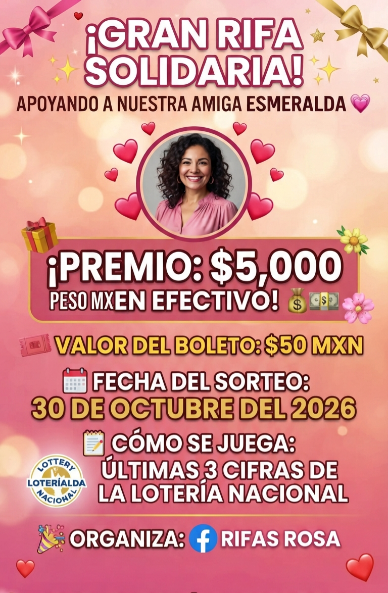 RIFAS ROSA